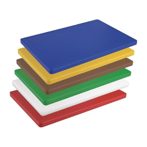 Hygiplas LDPE Schneidebrett braun 600x450x10mm, nicht absorbierend, HC873