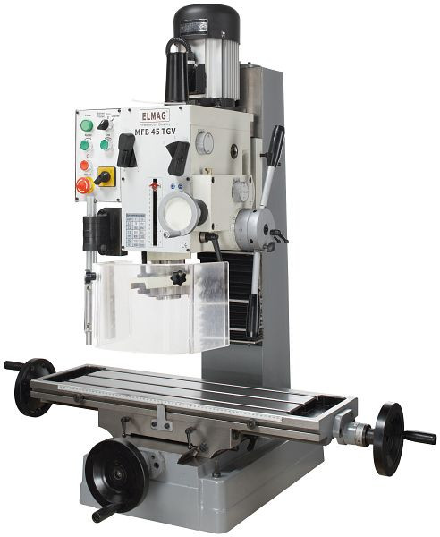 ELMAG Getriebe Fräs- und Bohrmaschine, Modell MFB 45 TGV, 82100