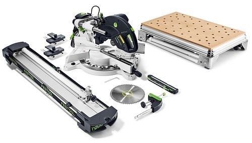 Festool Kapp-Zugsäge KS 120 REB-Set-MFT KAPEX, Kappanschlag KA-UG-R/L, 576663