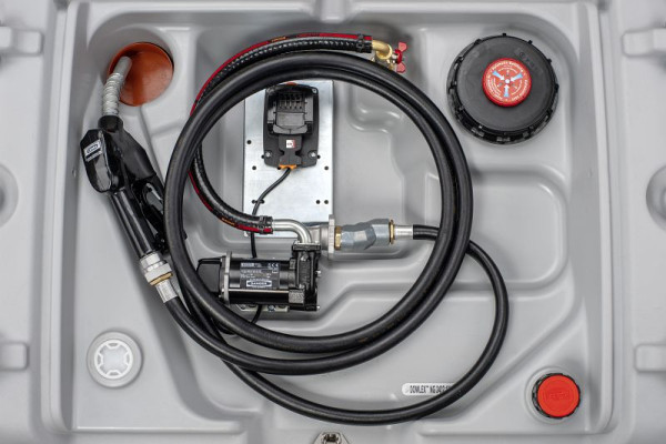 Cemo DT-Mobil Easy 620 l mit Elektropumpe 18 V, CAS, ohne Akku und Ladegerät, 11925