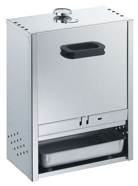 Produktbild von Peetz Räucherofen aus Edelstahl mit Schieber, HxBxT: 50 x 39 x 28 cm, 15029 Peetz Räucherofen aus Edelstahl mit Schieber, HxBxT: 50 x 39 x 28 cm, 15029