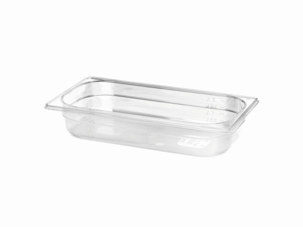 Schneider GN-Behälter Polycarbonat, GN1/3 176x325x65 mm, 2,4L, 530120