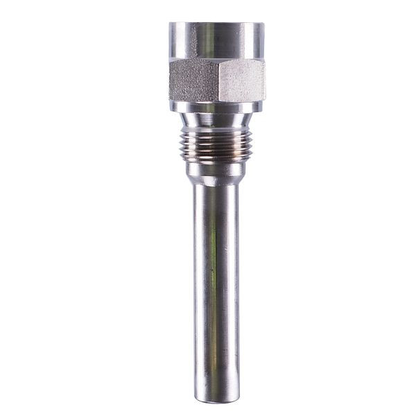 JUMO Einschraub-Schutzhülse, zylindrisch, G 1/2, 11x100mm, 0 bis 400°C, 1.4571, 00044862