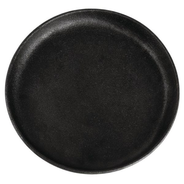 Olympia runde gusseiserne Servierpfanne 22cm, flache Kochfläche hinterlässt attraktive und gleichmäßige Oberfläche, GJ556