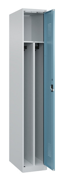 C+P Spind Evolo PLUS, 1 Abteil, 1850x300x500mm, 7035/0010, Verschluss Zylinderschloss, 049000-10F S10036
