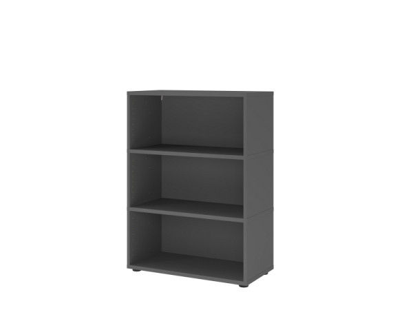Hammerbacher Regal, 3OH, graphit, 80 x 40 x 109,8cm, VFW38REKG/G