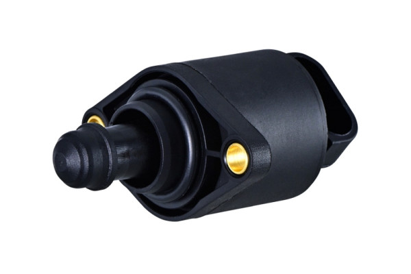 HELLA Leerlaufregelventil, Luftversorgung, 12V, 4-polig, geschraubt, elektrisch, Anzahl der Befestigungsbohrungen: 2, mit Dichtungen, 6NW 358 192-031