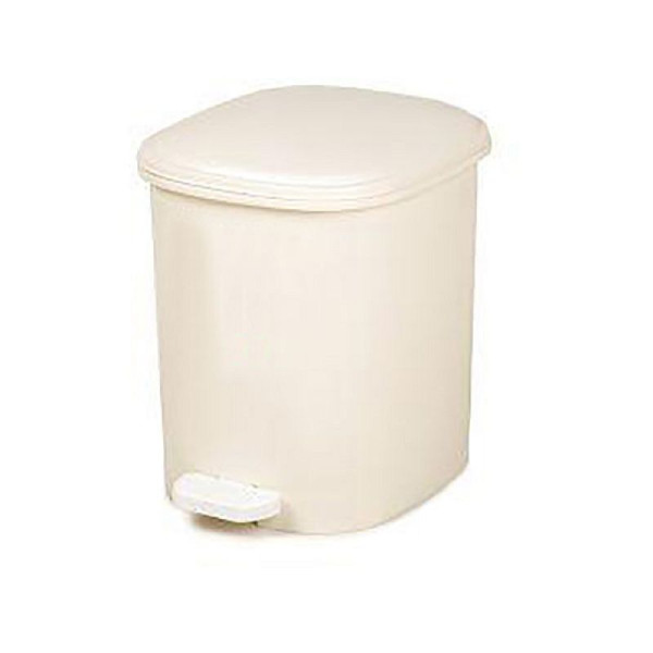 STEIN HGS Rechteckiger Treteimer, weiß, 10 Liter, 84028.0001