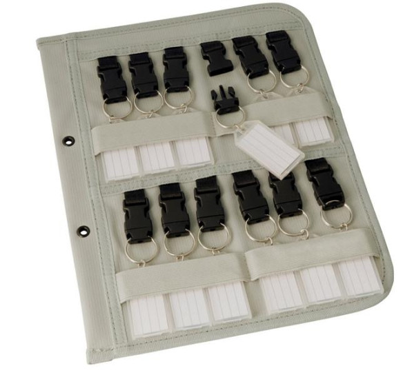 Eichner Schlüsselboard für A4 Ordner, Farbe: Grau, 9201-00040