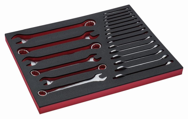 Bahco 3/3 Einlage, Schlüssel, 21-teilig, FF1A3001, 7314150286515