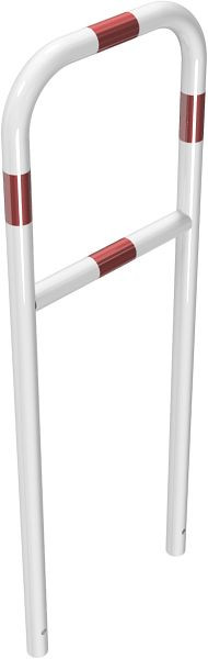 Schake Rohrbügel aus Stahlrohr Ø 48 x 2,5 mm mit Querholm zum Einbetonieren, Gesamtbreite 500 mm, Gesamthöhe 1400 mm, beschichtet, 448_31B