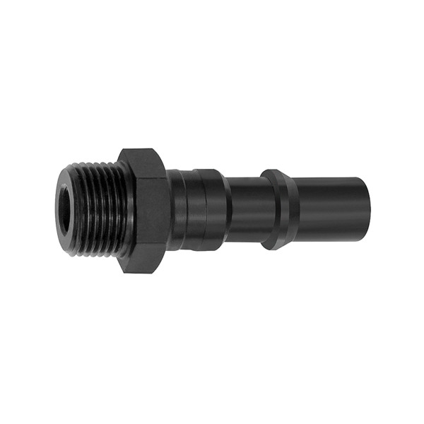 Riegler Nippel für Kupplungen NW 8, ISO 6150 C, Stahl, G 3/8 AG, 141697