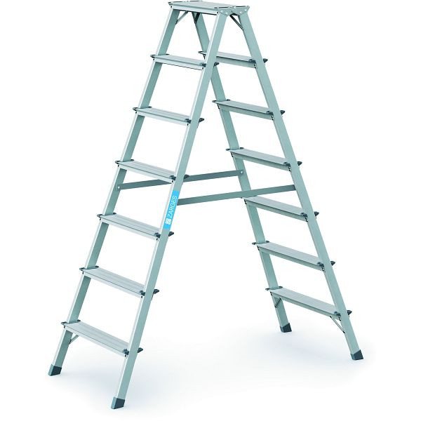 ZARGES Scana B - Stufen-Stehleiter 2 x 7 Stufen, 44207, 4003866442072