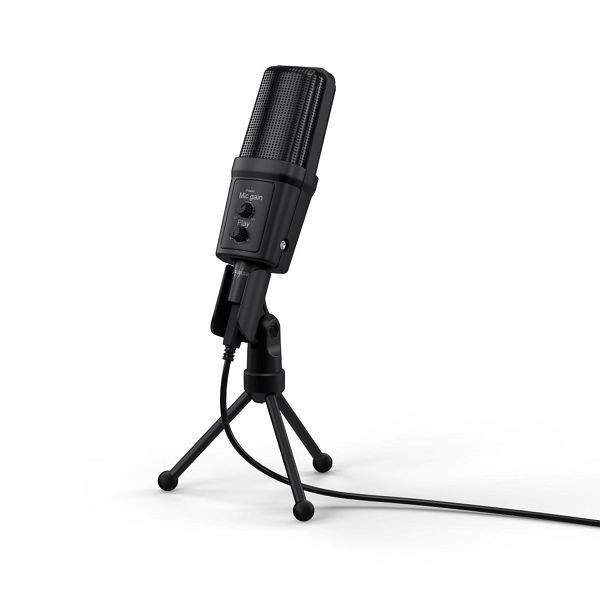 uRage Gaming-Mikrofon "Stream 700 HD" USB-Mikrofon (Streaming, Popschutz, 3,5-mm-Kopfhörerausgang, Audio-Aufnahmen, Plug and Play), 186019