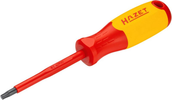 Hazet Elektriker-Schraubendreher, schutzisoliert, Innen TORX® Profil, SW T30, 811KV-T30