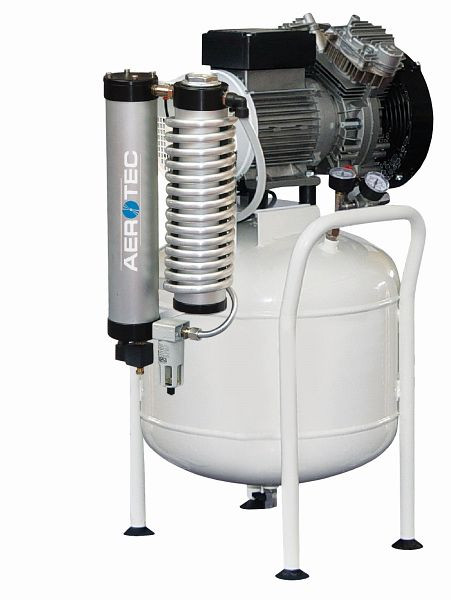 AEROTEC Kompressor Druckluft ohne Trockner ölfrei, XTR 2V-50 L, 25351651