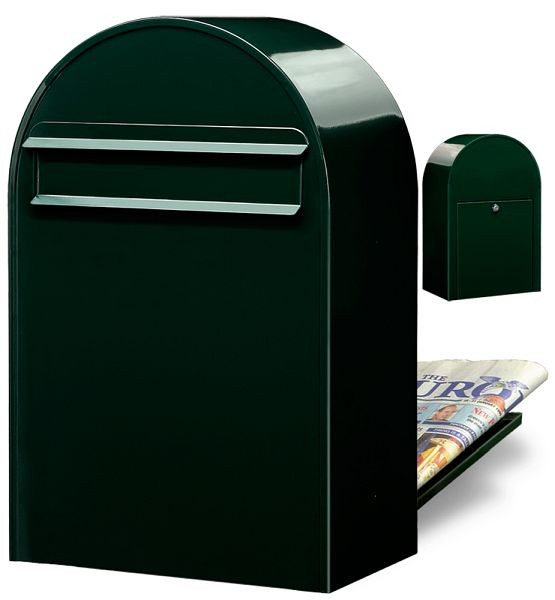 Bobi Classic B Großraum-Briefkasten COL 6064, Farbe: schwarzgrün, 01.01.09.26