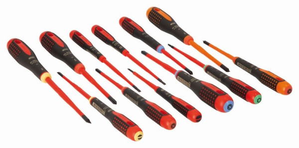 Bahco Ergo™-Schraubendreher-Satz, isoliert, 12-teilig, BE-9878SL
