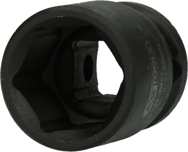 KS Tools 1/2" Sechskant-Kraft-Stecknuss, kurz, 22mm, 515.1022