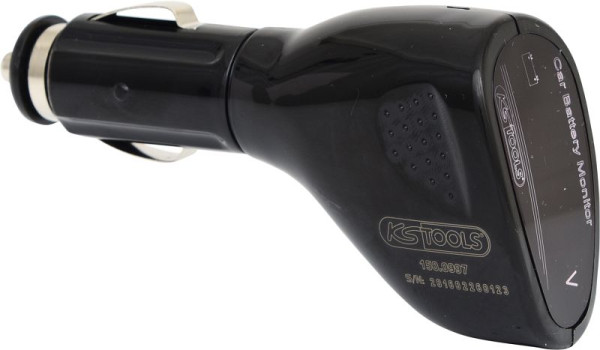 KS Tools 12V/24V Zigarettenanzünder-Steckdosen Testgerät, 150.0997