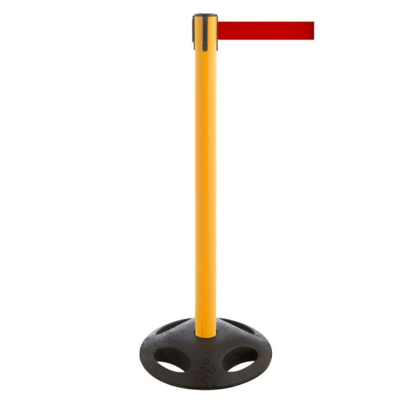 Stein HGS Personenleitsystem -P-Line Utility-, gelb, rot, mit magnetischem Gurtendstück, 12828e-0104