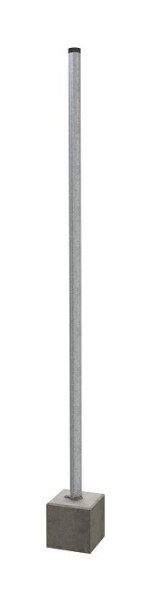 Schake Schilderpfosten SET, Länge: 4000 mm, Ø 76 mm, 473_40-SET