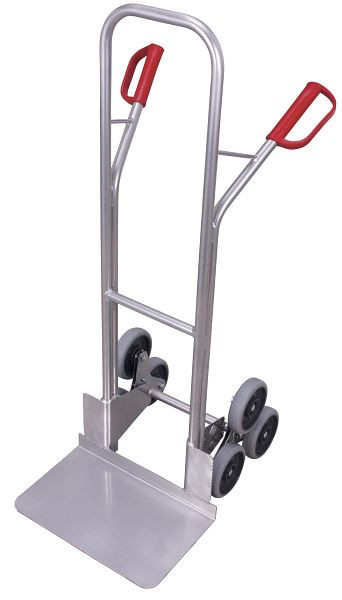 VARIOfit Aluminium Treppenkarre, 2 dreiarmige Radsterne, Außenmaße: 620 x 675 x 1.310 mm, ap-710.210