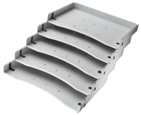 Hammerbacher Satz Schrägablagen ASCA (5 Fächer), 32,7x21,2,x3,3 (BxTxH), VACSA