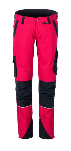Planam Norit Damen Bundhose, rot/schwarz, Größe 38, 6417038