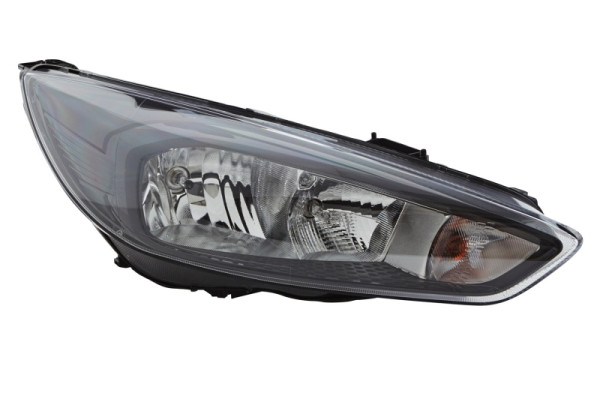 HELLA Glühlampe-Hauptscheinwerfer, für u.a. Ford Focus III, schwarz, CCC/ECE, für Linksverkehr, rechts, 1LE 354 827-141