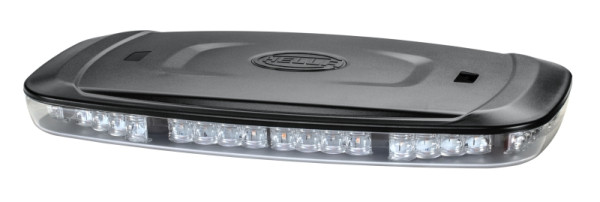 HELLA LED-Warnleuchte, Mini Lightbar, 12/24V, gelb, Schraubanschluss, Kabel: 500mm, Anbau, 2RL 014 565-101