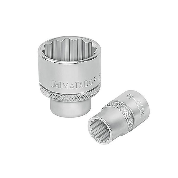 MATADOR Steckschlüssel-Einsatz, 12-kt. 1/2": 3/8" AF, 4075 8001