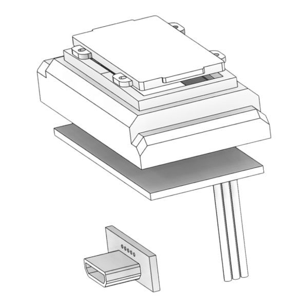 Felco LCD-Bildschirm PCB, Tiefe: 115 mm, 834/37, 0783929409924