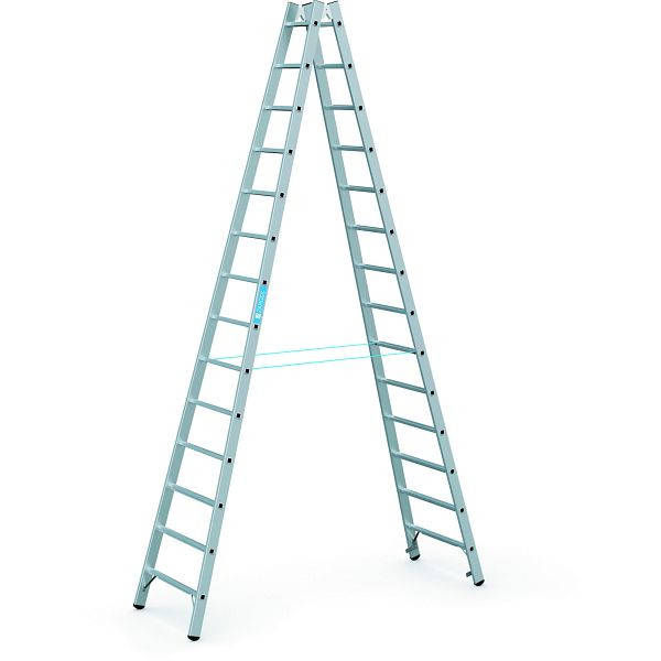 ZARGES Coni B - LM-Stehleiter 2 x 14 Sprossen, 40315, 4003866403158