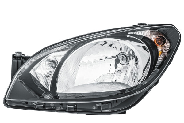 HELLA Halogen-Hauptscheinwerfer - für u.a. Skoda Citigo - ECE - für Rechtsverkehr - links, 1EJ 010 672-011