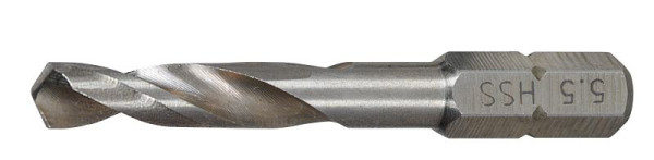 SW-Stahl Spiralbohrerbit, HSS-G, 5,5 mm, 82200-5,50, 4033592019026