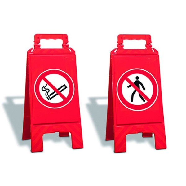 Stein HGS Warnaufsteller für Verbote, zweiseitig, Rauchen verboten, 35951