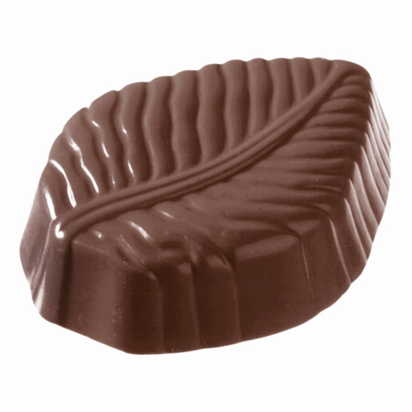 Schneider Schokoladen-Form Hainbuchenblatttpraline, 49x36x13 -275x135 mm, 421095