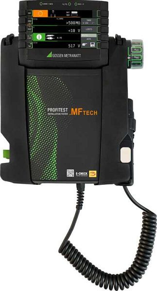 Gossen Metrawatt Mess- und Prüfgerät zur Prüfung der Wirksamkeit von Schutzmaßnahmen an ortsfesten elektrischen Installationen, PROFITEST MF TECH, M535K