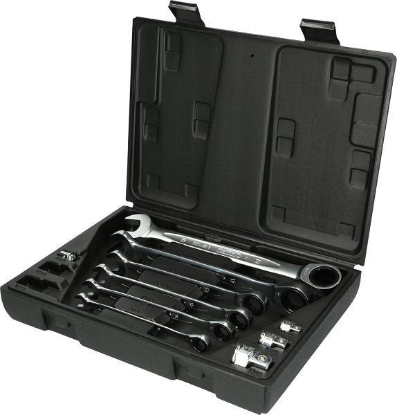 KS Tools GEARplus Ratschenringmaulschlüssel-Satz, 10-teilig, 503.4260