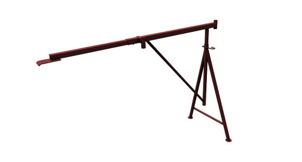 Schake Baugrubengerüstbock Typ Korrektiv, stabile Stahlkonstruktion mit Auflagetraverse aus 40 x 40 mm Vierkantrohr, 10123K