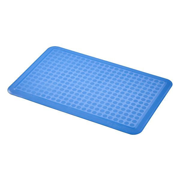 Notrax Sani-Flex Bodenmatten für die Nahrungsmittelindustrie 526, Blau, 46cm x 61cm, 526S1824BU