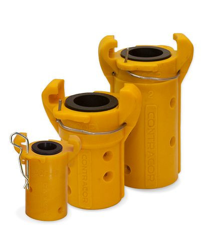 Contracor CQP-0 Nylon Schlauchkupplung für Strahlschlauch 13x27mm, 10112309