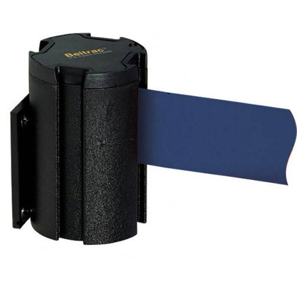 Stein HGS Wandgurtkassette "Beltrac Wall Mount L" aus Aluminium, 3,7m, chrom gebürstet, magnetisch, dunkelblau, 11391lm-sa5