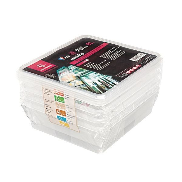 Bourgeat Modulus Behälter 8L, Lieferung inklusive Deckel, VE: 4 Stück, P901