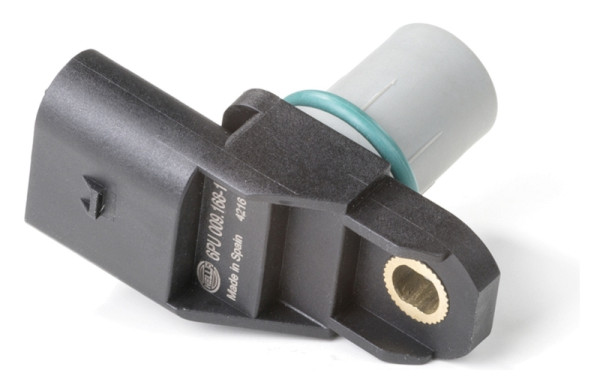 HELLA Sensor, Nockenwellenposition - 3-polig - mit Dichtring, 6PU 009 168-111