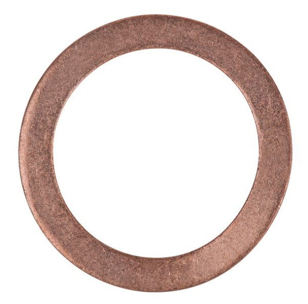 KS Tools Dichtring, Kupfer, Aussen-Durchmesser 26mm, Innen-Durchmesser 19mm, VE: 25 Stück, 430.2507