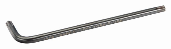 Bahco Winkelschraubendreher, IP-10, brüniert, lang, Ø 3,0 mm, 17x86 mm, 1976TORX-T10
