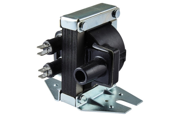 HELLA Zündspule, 4-polig, Zündspule zum Verteiler, geschraubt, 5DA 230 035-051