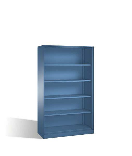 C+P Büroregal Asisto, H1980xB1200xT435mm, Farbe: Fernblau, 5 OH, 140001-000 S10022